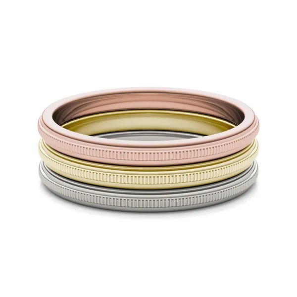 Trilogy Milgrain Ring