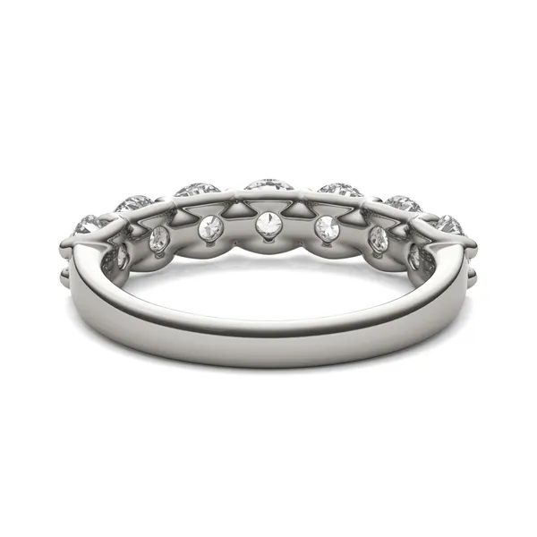 Round Brilliant Bold Sette Anniversary Band