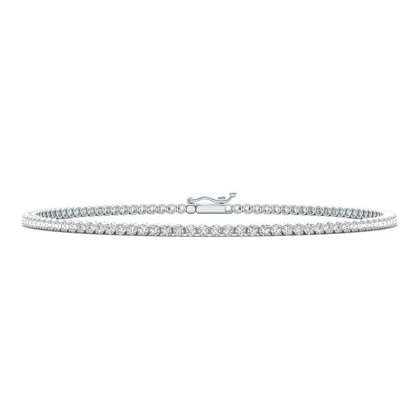 Micro Four-Prong Tennis Bracelet