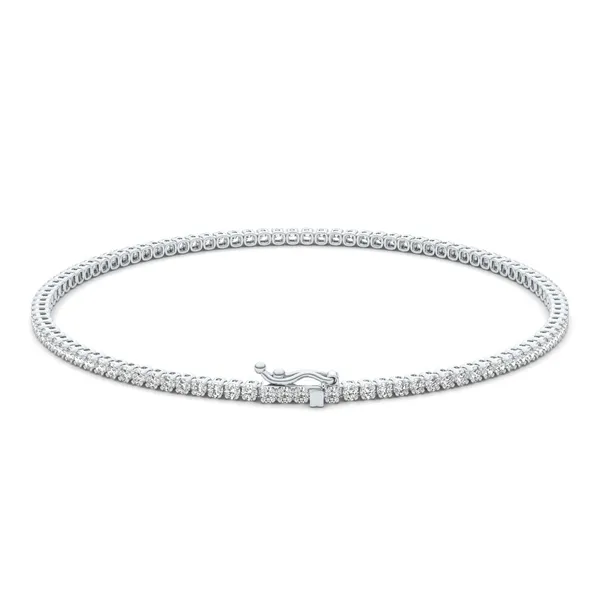 Micro Four-Prong Tennis Bracelet