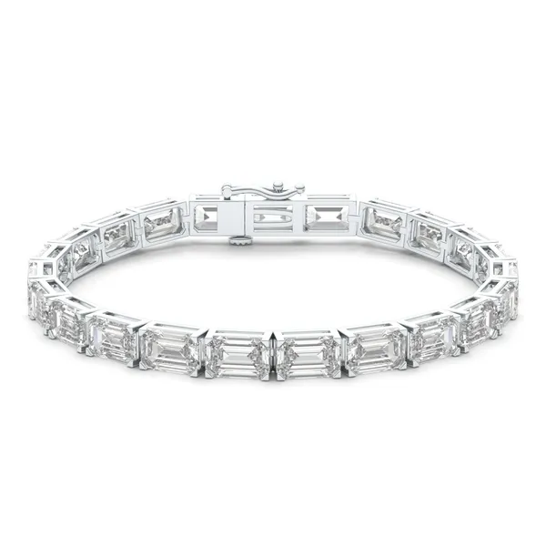 Emerald Couture East-West Bold Tennis Bracelet