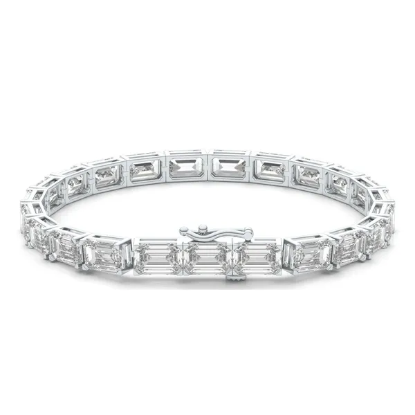 Emerald Couture East-West Bold Tennis Bracelet