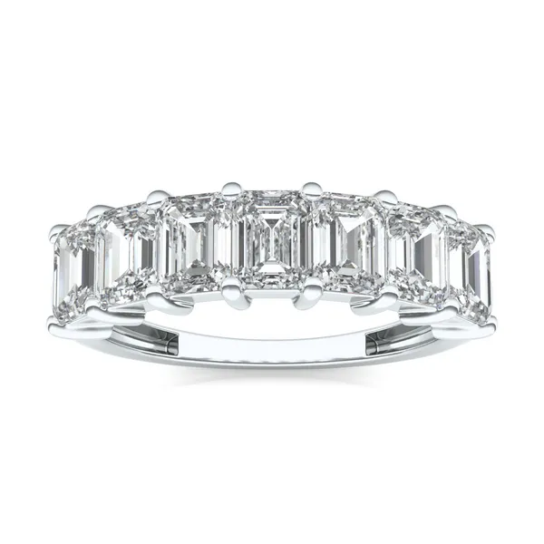 Emerald Seven-Stone Anniversary Band