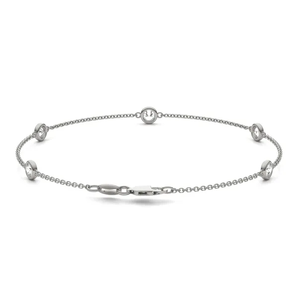 Linea Five-Stone Station Bracelet