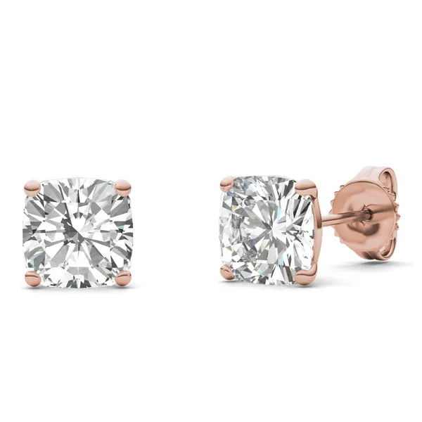 Cushion Hearts & Arrows Signature Martini Stud