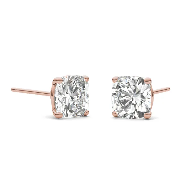 Cushion Hearts & Arrows Signature Martini Stud