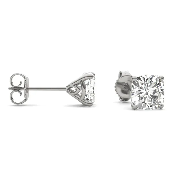 Cushion Hearts & Arrows Signature Martini Stud