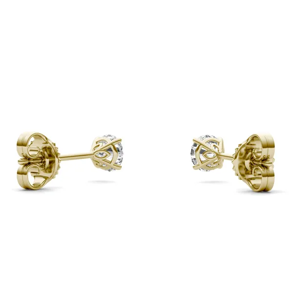 Round Hearts & Arrows Signature Martini Stud
