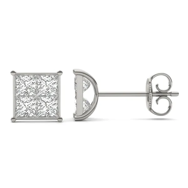 Princess Four-Stone Stud