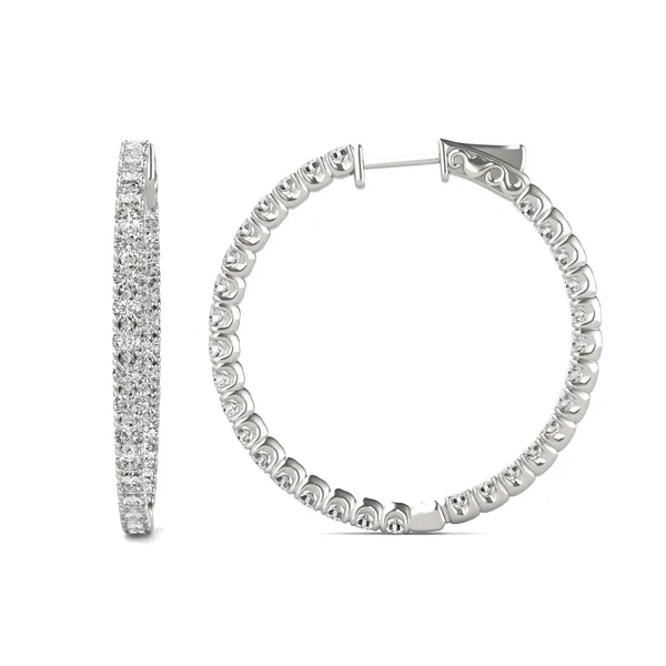 Inside Out Hoop Earrings (3 3/4 ct. tw. DEW)