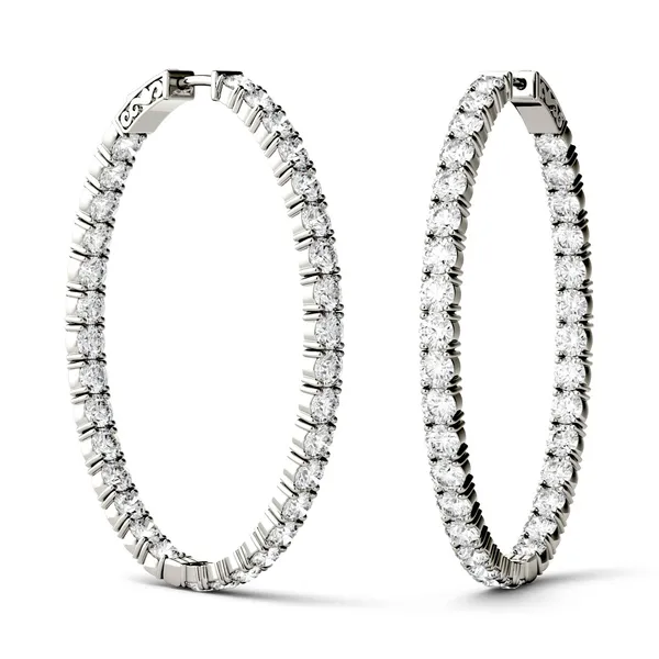 Ellipse Hoop Earrings