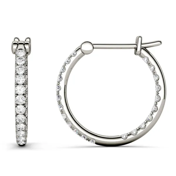 Inside Out French Set Hoop Earrings