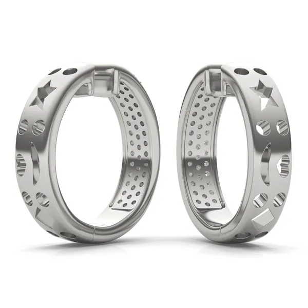 Ethereal Hoop Earrings