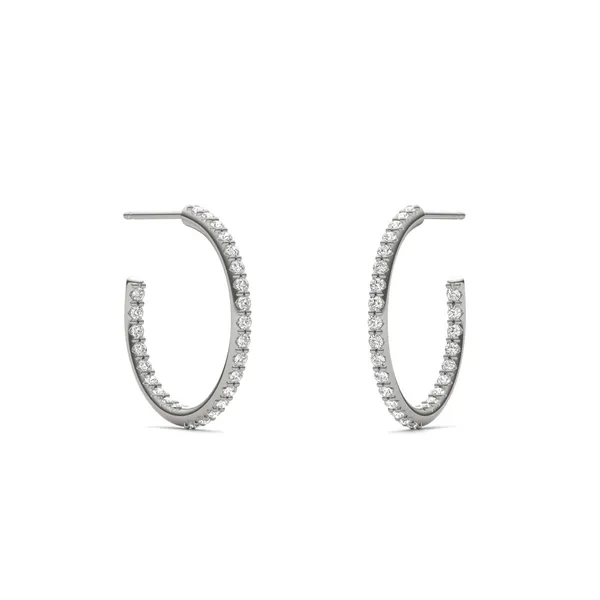 Airy Hoop Earrings (1/2 ct. tw.)