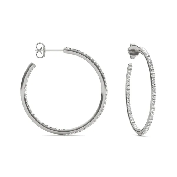 Airy Hoop Earrings (1 ct. tw.)