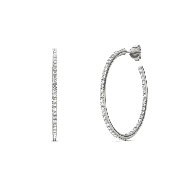 Airy Hoop Earrings (1 ct. tw.)