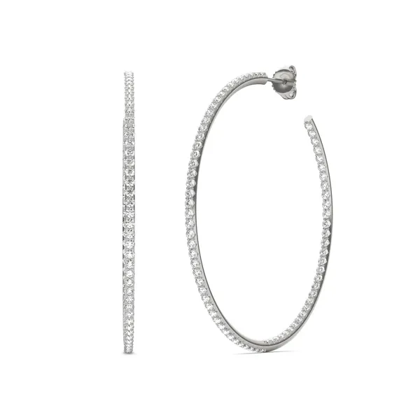 Airy Hoop Earrings (2 ct. tw.)