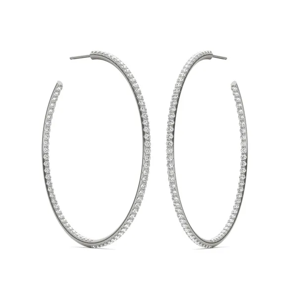 Airy Hoop Earrings (2 ct. tw.)