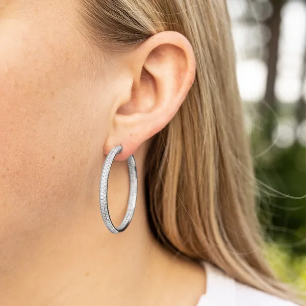 Inside Out Extra Hoop Earrings