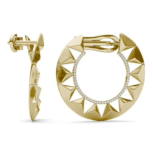 Solo Ouro Hoop Earrings