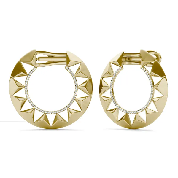 Solo Ouro Hoop Earrings