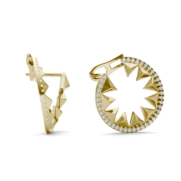 Original Ouro Wraparound Hoop Earrings