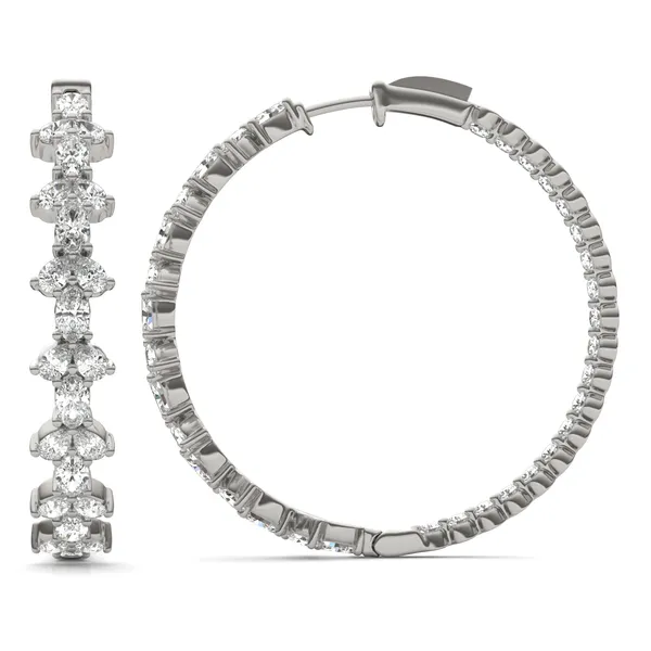 Couture Fawn Hoop Earrings