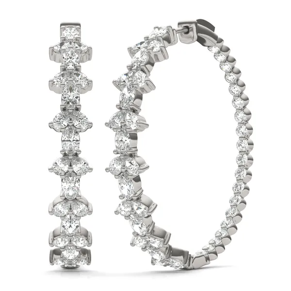 Couture Fawn Hoop Earrings