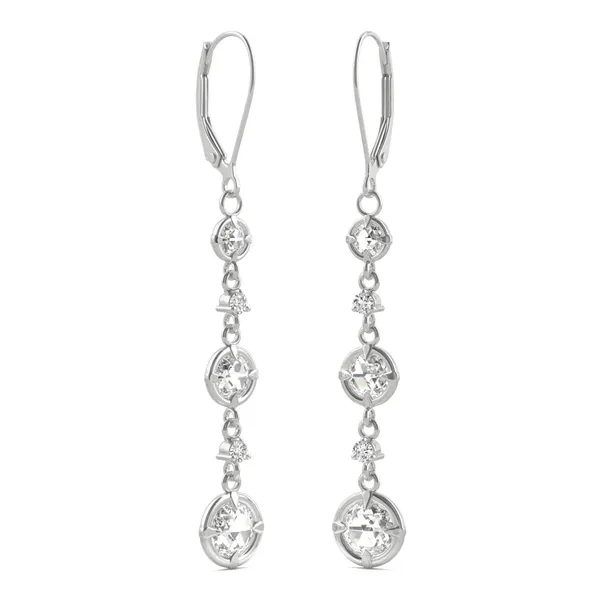 Triple Tier Drop Earrings