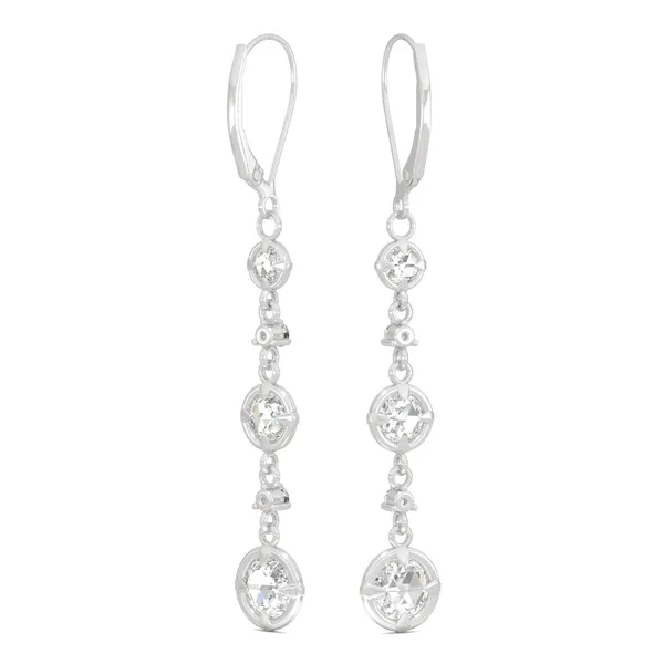 Triple Tier Drop Earrings