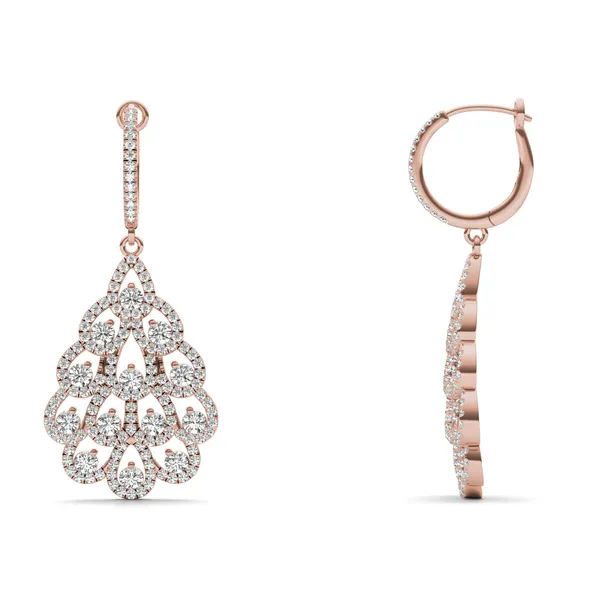 Pavone Drop Earrings