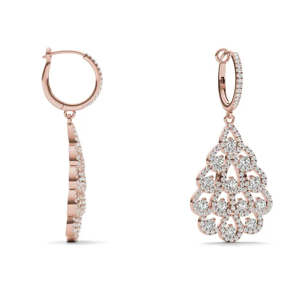 Pavone Drop Earrings