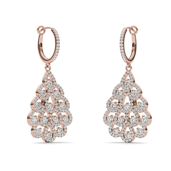 Pavone Drop Earrings