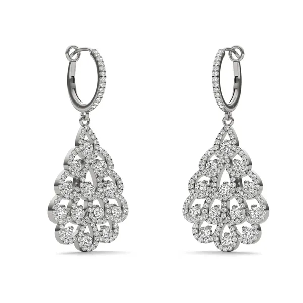 Pavone Drop Earrings