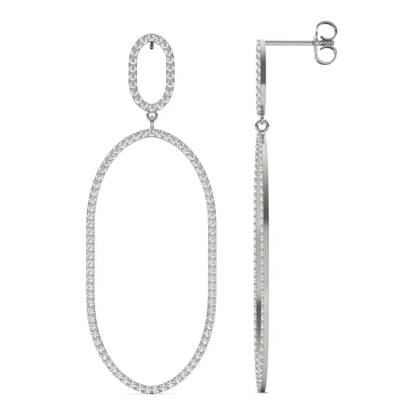 Ellipse Aria Drop Earrings