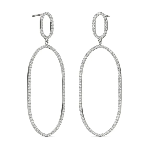 Ellipse Aria Drop Earrings