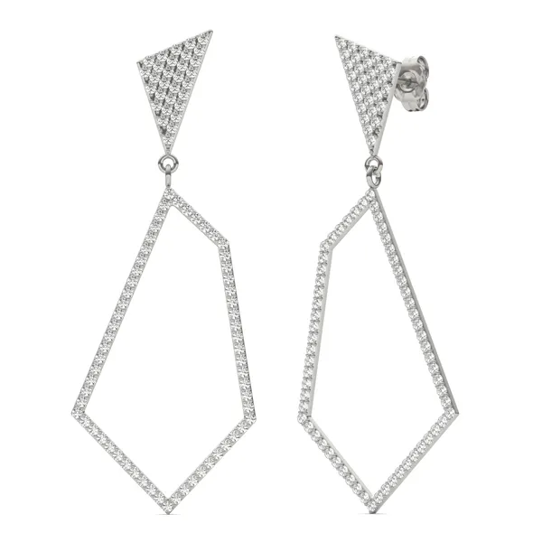 Geometric Aria Drop Earrings