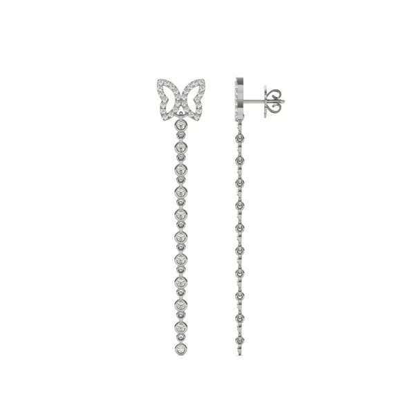 Butterfly Drop Earrings
