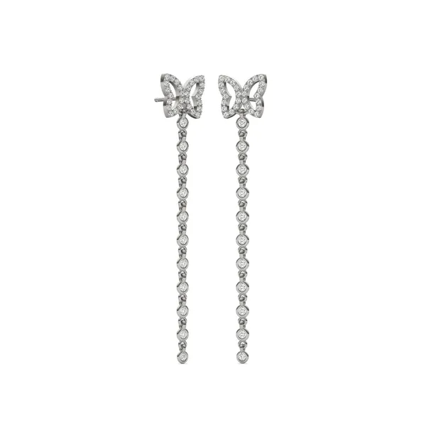 Butterfly Drop Earrings