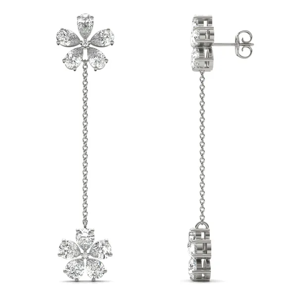 Viola Couture Drop Earrings
