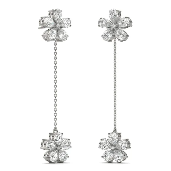 Viola Couture Drop Earrings