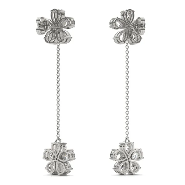 Viola Couture Drop Earrings