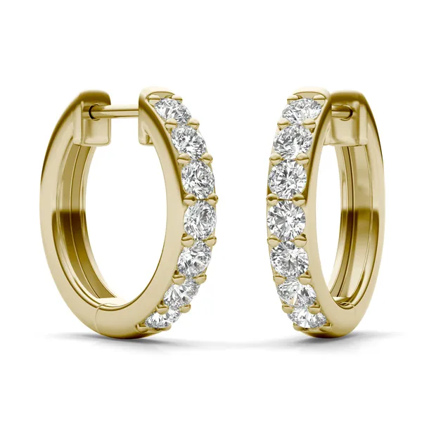 Celeste Huggie Hoop Earrings