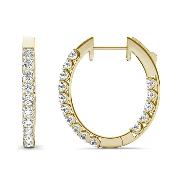 Maddie Oval Hoop Earrings