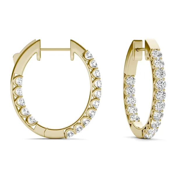 Maddie Oval Hoop Earrings