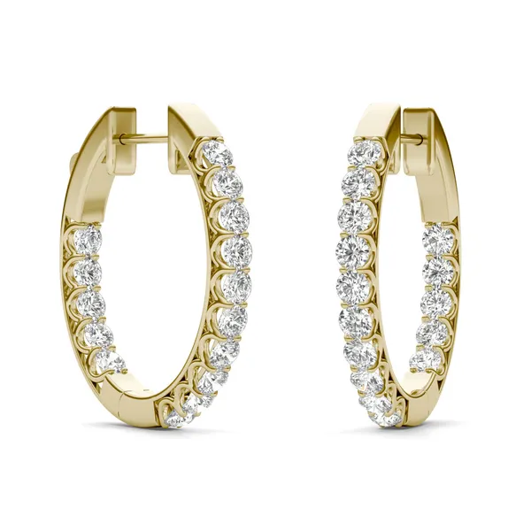 Maddie Oval Hoop Earrings