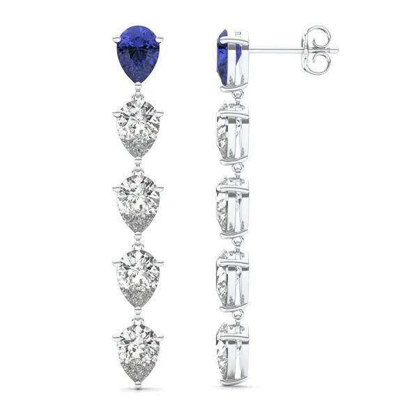 Sapphire Decadence Drop Earrings