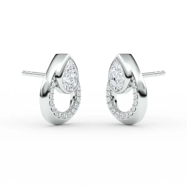 Pear Prisma Stud Earrings