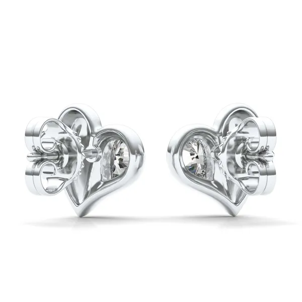 Perfect Pear Heart Studs