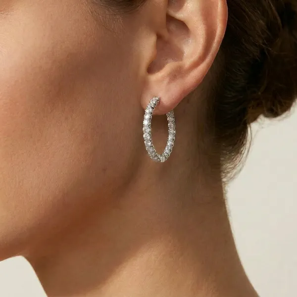 Inside Out Round Hoop Earrings Essentials